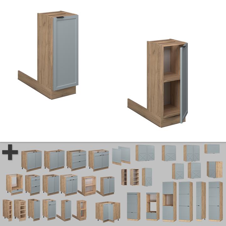 Produktbild Vicco Kücheninsel Fame-Line (30 x 30 x 82 cm)