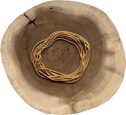 Image du produit Bell MUMMY - Chaîne longue plaquée or 116 cm L1Z116 (L)