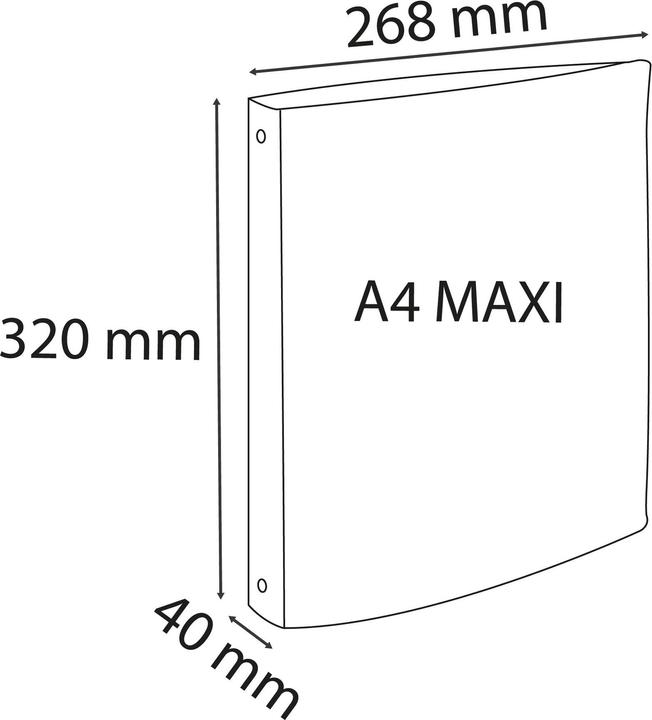 Immagine prodotto Exacompta Raccoglitori ad anelli (A4, 40 mm, 240 Pezzo/i)