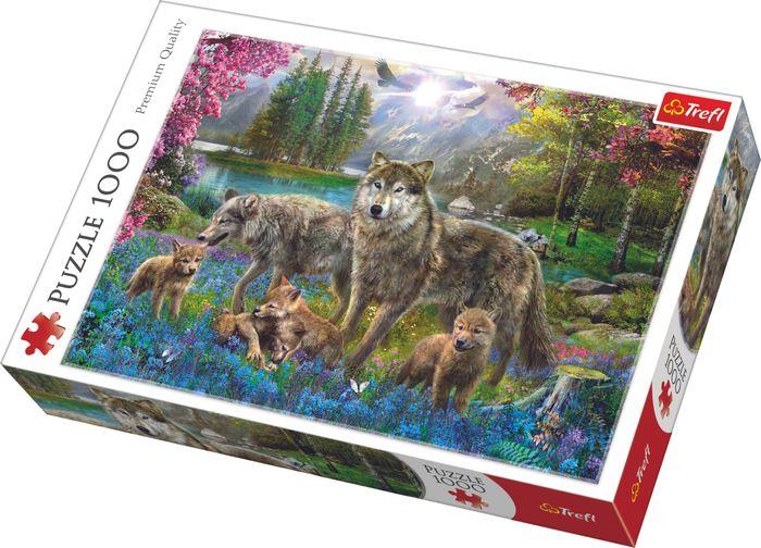 Image du produit Trefl Wolfsfamilie (1000 pièces)