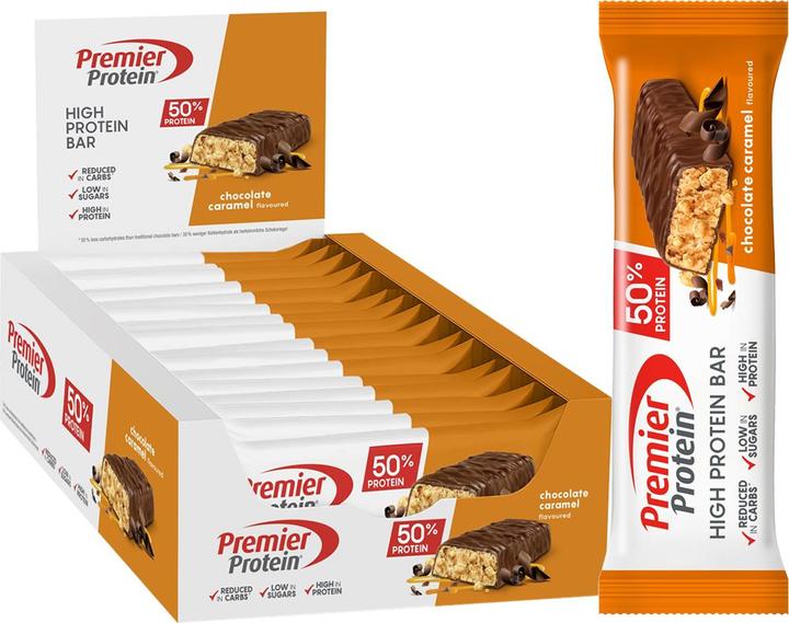Actual product image Premier Protein High Protein Bar (Caramel chocolate, 16 pcs., 640 g)