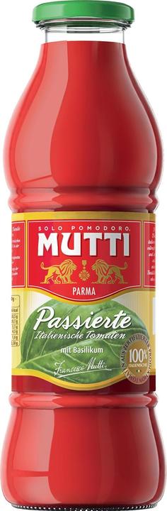 Mutti Passed Tomato Sauce Passata Basil 700 g (1040 g)