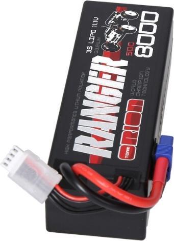 Produktbild Team Orion 3S 50C Ranger LiPo Battery (11.1V/8000mAh) EC3 (11.10 V, 8000 mAh)