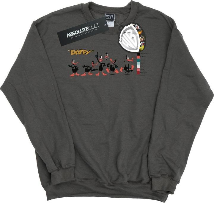 Looney Tunes Daffy Duck Colour Code Sweatshirt (XXL)