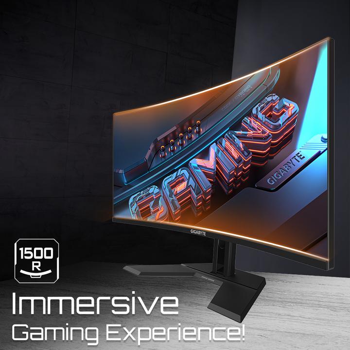 Productafbeelding Gigabyte GS34WQC (3440 x 1440 pixels, 34")