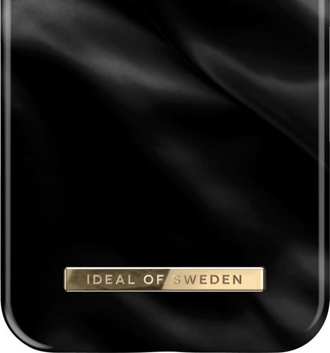 Actual product image iDeal Of Sweden Designer Hard Cover Black Satin (Apple iPhone 12 Pro, Apple iPhone 12)