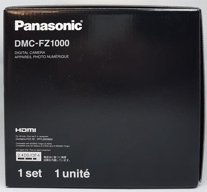 Actual product image Panasonic Lumix FZ1000 (25 - 400 mm, 20 Mpx, 1")