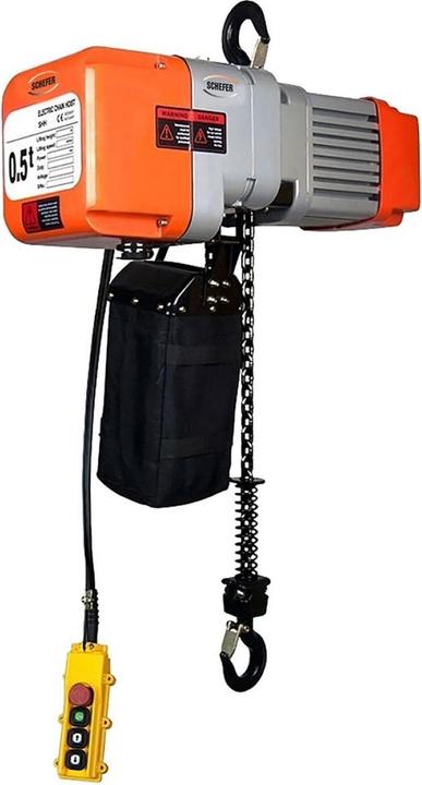 Image du produit Schefer - Elektrokettenzug EKZ Eco Professional, Tragfähigkeit 0,50 t, 1 Kettenstrang