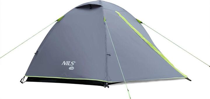 Immagine prodotto Nils Nc6004 Tenda Da Campeggio Explorer Camp Grigio (2.40 kg, 3 persone)