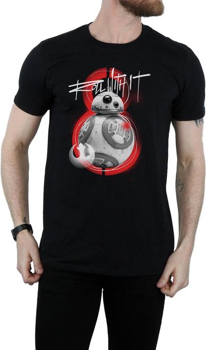 Immagine prodotto Star Wars The Last Jedi BB-8 Roll With It Maglietta Uomo (S)