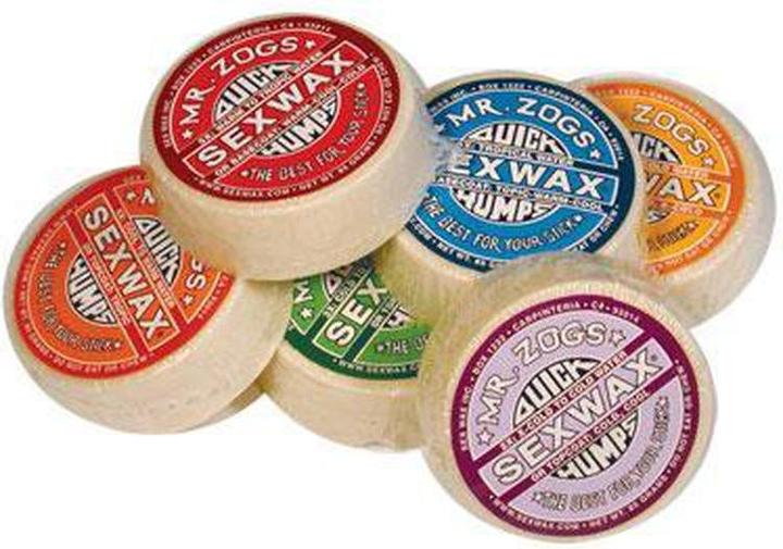 Image du produit Sex Wax Sexwax Quick Humps Surf Wax Cool/MidWarm 14-23° (VERT)