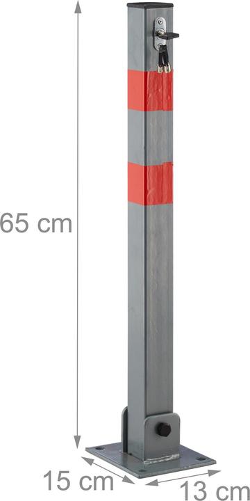 Actual product image Relaxdays Barrier posts