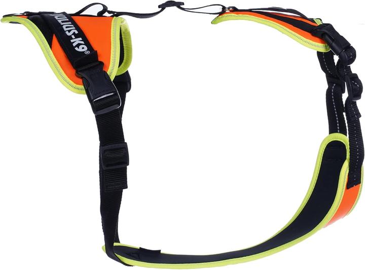 Image du produit Julius-K9 K9 Mantrailing/Outd. sele, Str. : L-XL/Uv Orange m. neon kant (L, XL, Chien, Général)