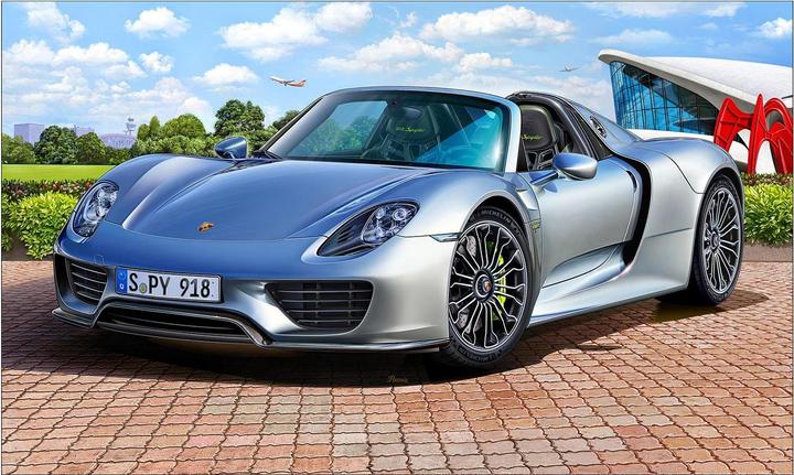 Actual product image Revell Porsche 918 Spyder
