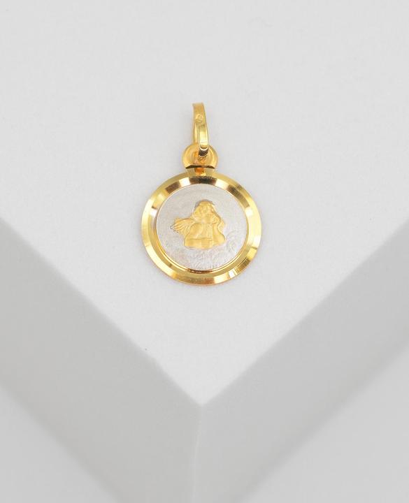 Image du produit Muau Pendant guardian angel yellow gold 750, 16x10mm (Or jaune 750/18K)