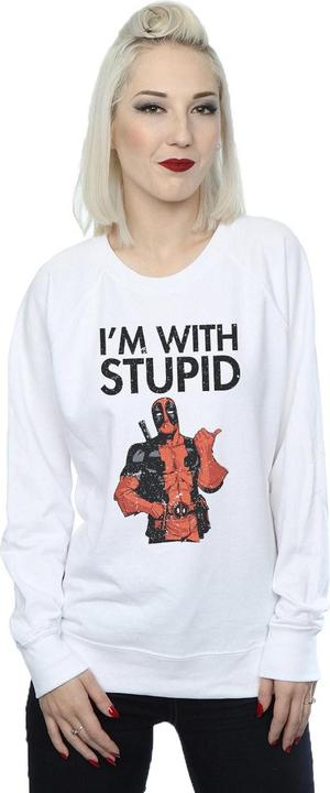 Produktbild Deadpool I'm With Stupid Sweatshirt (XL)