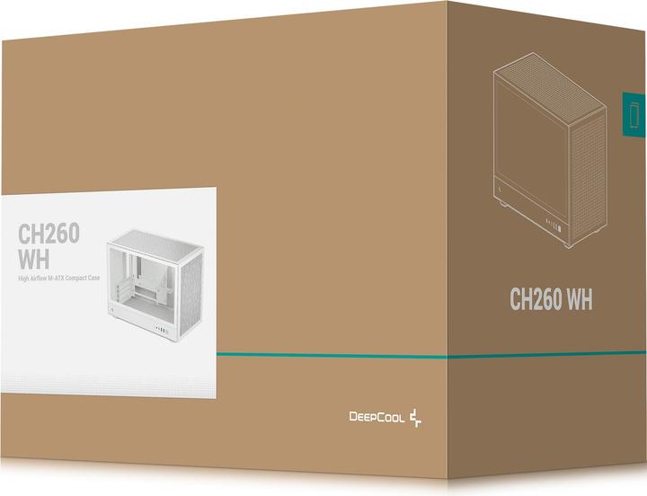 Actual product image Deepcool CH260 (mATX, Mini-ATX, Mini-ITX)