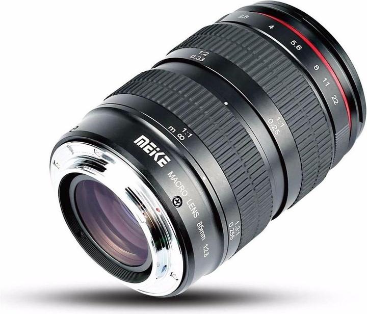 Actual product image Meike 85mm f/2.8 Macro, Fujifilm X (Fujifilm X, APS-C / DX)