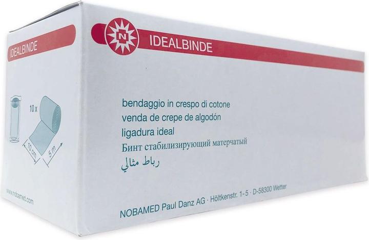 Actual product image Nobamed Ideal bandages 5 m x 4 cm (10 pcs.)