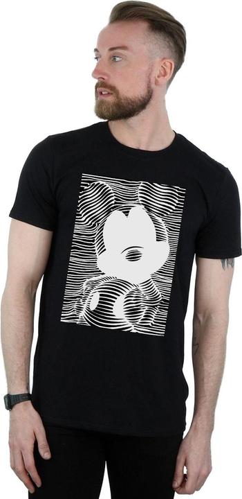 Immagine prodotto Disney Mickey Mouse Lines Maglietta Uomo (M)