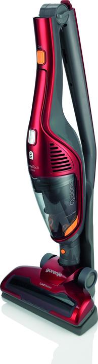Actual product image Gorenje SVC216FR stick vacuum/electric broom Bagless 0.6 L Red