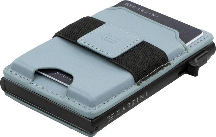 Actual product image Garzini MagSafe metal wallet