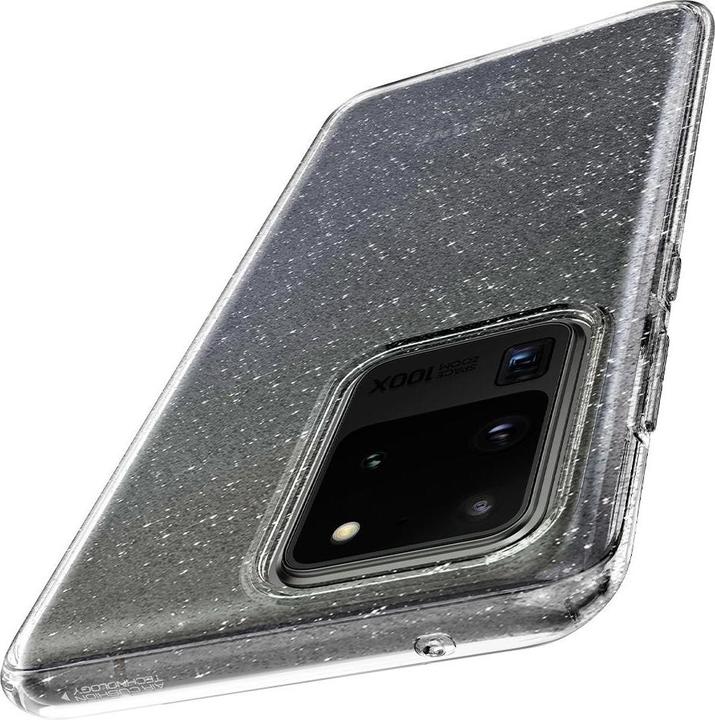 Actual product image Spigen Back Cover Liquid Crystal Glitter Galaxy S20 Ultra (Samsung Galaxy S20 Ultra)
