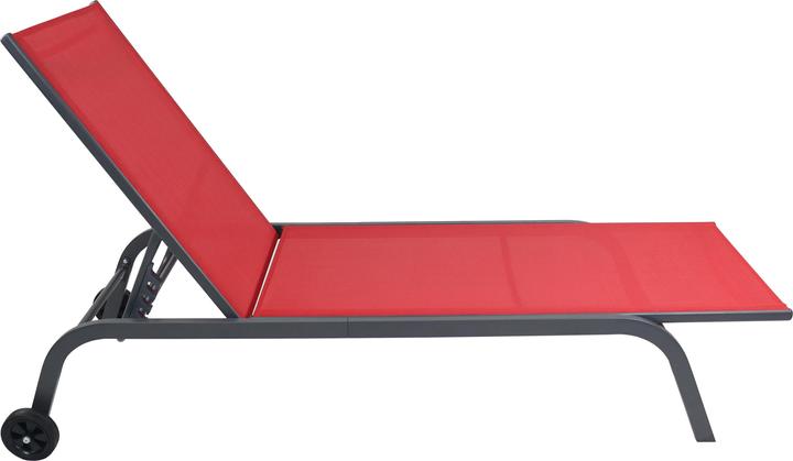 Immagine prodotto VCM Sonnenliege Liegestuhl Rollen Sonlas (190 cm)