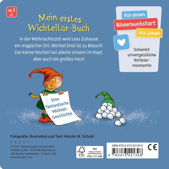 Actual product image Ravensburger An elf lives with us (German)