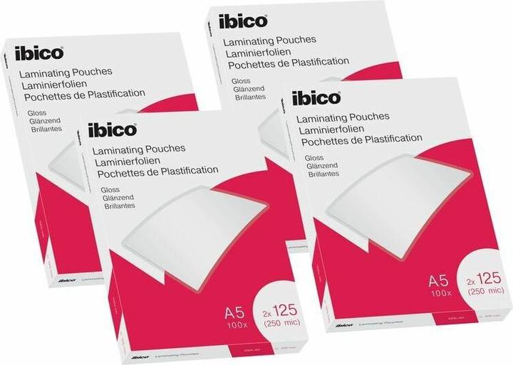 Produktbild Ibico Laminierfolie A5, 125 µm 100 Stück (A5, 100 Stück, 125 µm)