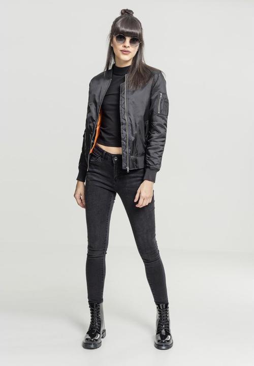 Produktbild Urban Classics Bomberjacke Damen urban classic basic (XL)