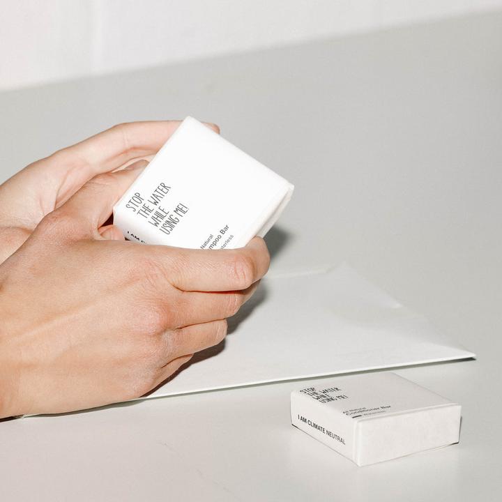 Actual product image Stop The Water While Using Me! Shampoo bar soap (Solid shampoo)