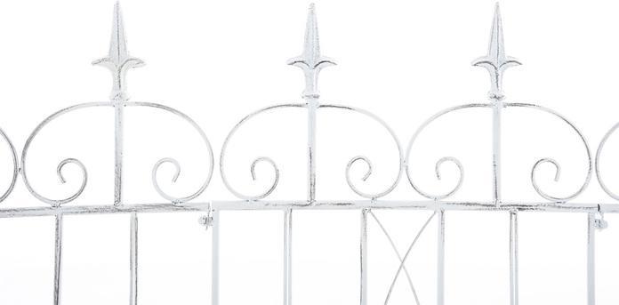 Actual product image CLP Garden fence chard, antique white