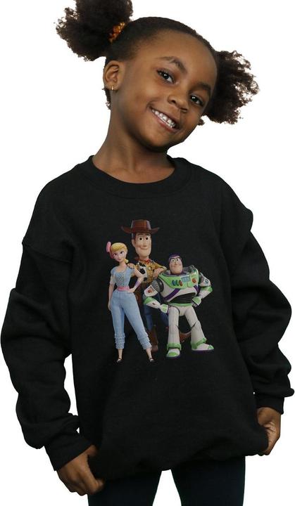 Produktbild Disney Toy Story 4 Woody Buzz and Bo Peep Sweatshirt Mädchen (152, 158)