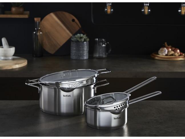 Actual product image Tefal Nordica cookware set, 6 pcs (20 cm, Pot, Stainless steel)