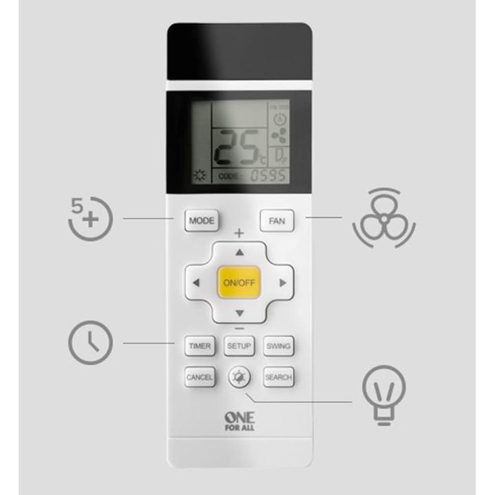 Actual product image One for All Urc 1035 (Universal remote control, Infrared)