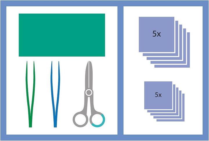 Mediset Wundverband-Set klein (1 x)