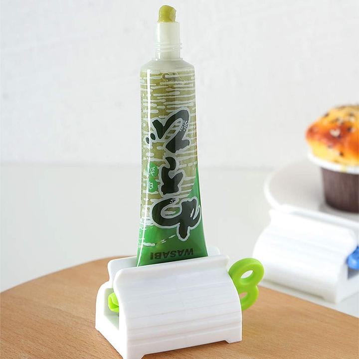 Actual product image ASMI Practical Toothpaste Dispenser Green