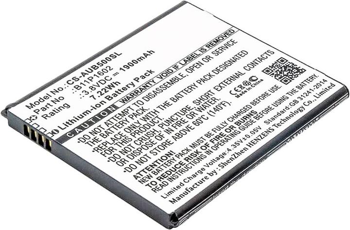 Produktbild AGI Akku kompatibel mit Asus ZenFone Go ZB500KL - Akku - 1.900 mAh