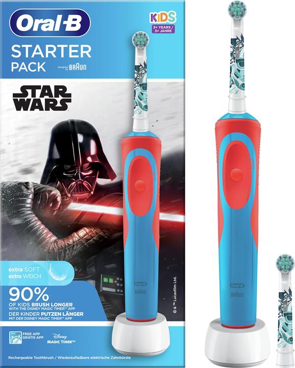 Image du produit Oral-B Ora-lB Kids StarWars Promo Starterpack (Brosse à dents oscillo-rotative)