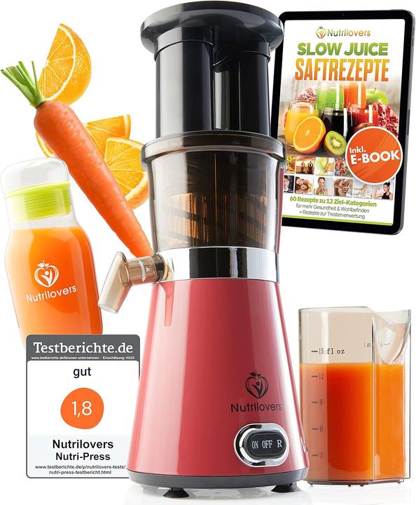 Produktbild Nutrilovers Slow Juicer
