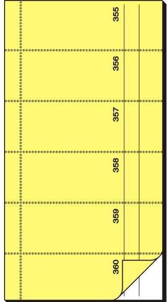 Actual product image Sigel Receipt book, 360 tear-offs (60 x)