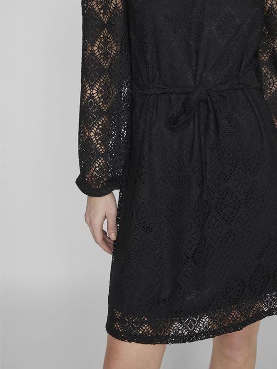 Actual product image Vila Tie waist dress with long sleeves (M)