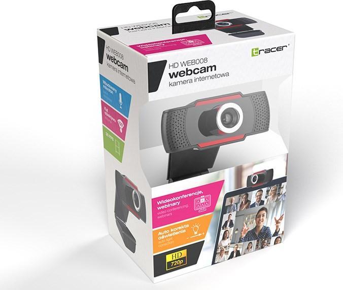 Image du produit Tracer HD WEB008 Caméra Web 1280 x 720 Fortradet (0.90 Mpx)