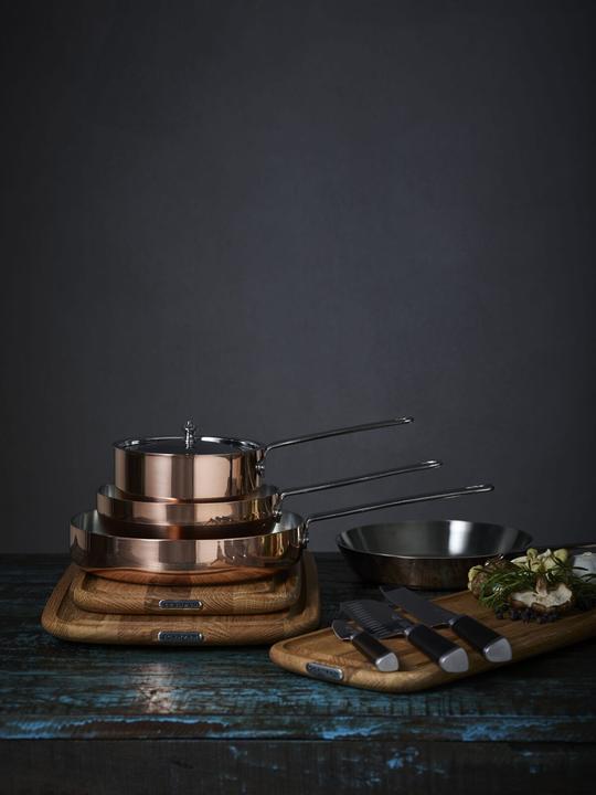 Immagine prodotto Scanpan Casseruola Maitre D' Ø 16 cm - Induzione (16 cm, Casseruola con manico, Acciaio inossidabile, Rame)