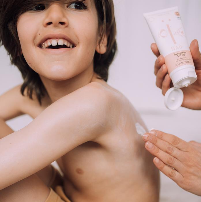 Actual product image Naïf Sunscreen (Suntan cream, SPF 50, 100 ml, 133 g)