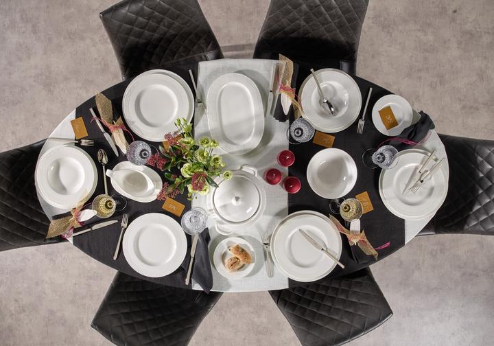 Immagine prodotto Villeroy & Boch Piatto da pranzo con perle bianche (1 x, 27 cm)