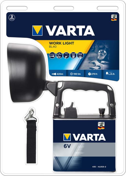 Image du produit Varta Lampe de travail LED (190 lm)