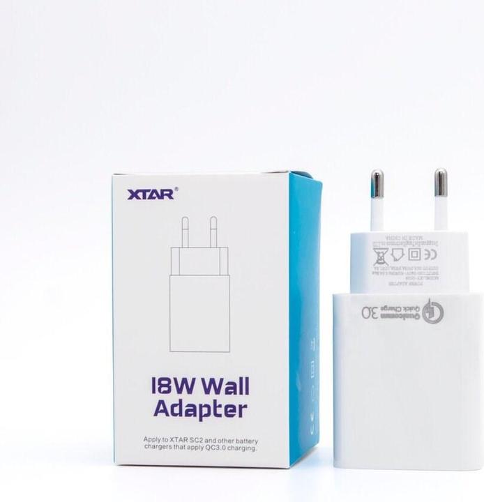 Actual product image Xtar QC3WA USB charger QC 3.0, 18 W (18 W)