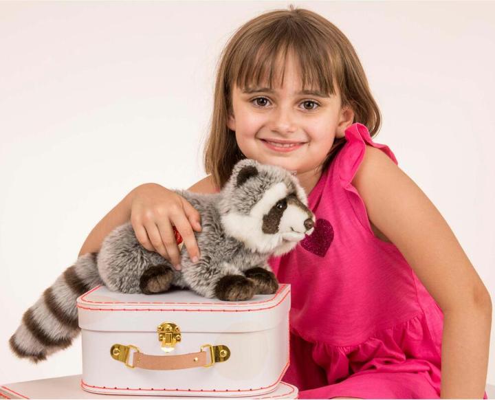 Actual product image Teddy Hermann raccoon (18 cm)